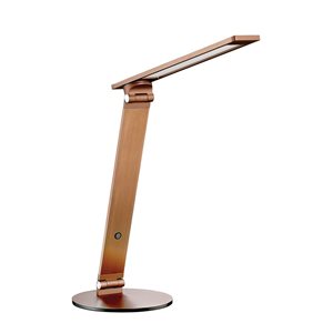 Kendal Lighting JEXX Russet Bronze LED Desk Lamp