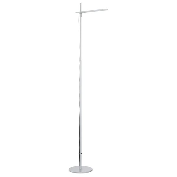 Kendal Lighting TORR Brushed Aluminum LED Floor Lamp