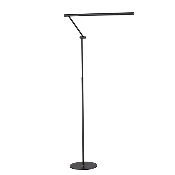 Kendal Lighting DECA Black LED Floor Lamp