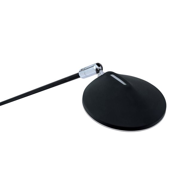 Kendal Lighting SIRINO Black/Chrome LED Desk Lamp