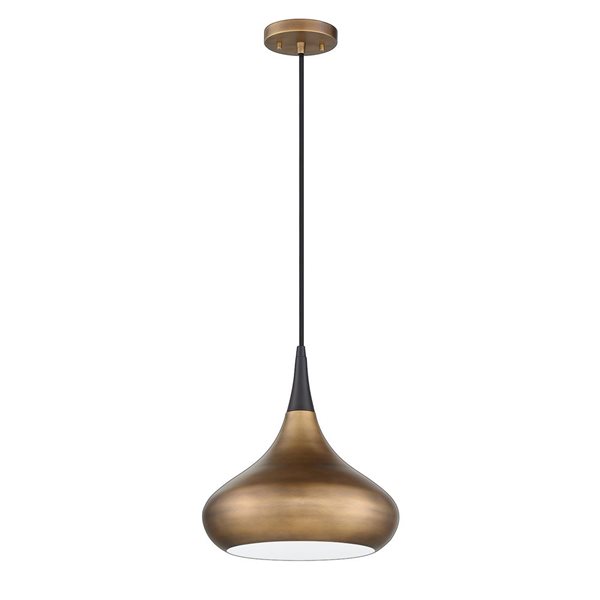 Kendal Lighting MEDINA Brass 1-Light Pendant