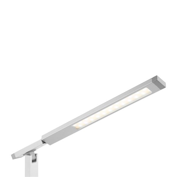 Kendal Lighting DROIDR Silver LED Desk Lamp