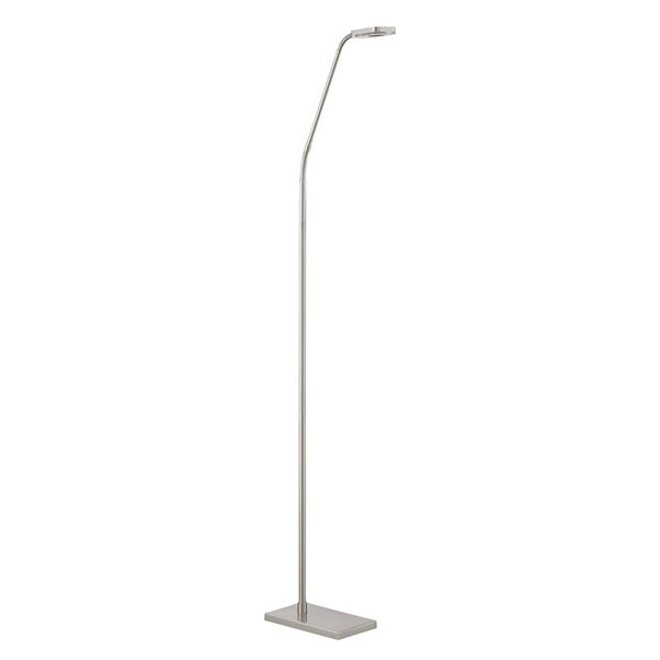 Kendal Lighting TAVV Satin Nickel LED Floor Lamp