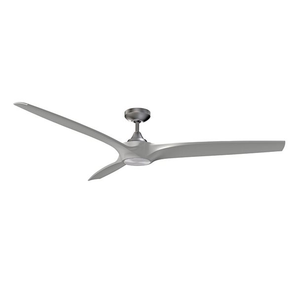Kendal Lighting PALADIN 60-in LED Ceiling Fan - Satin Nickel Finish