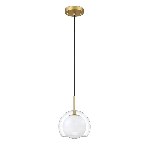 Kendal Lighting SERENO Brass 1-Light Pendant