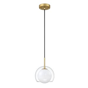 Kendal Lighting SERENO Brass 1-Light Pendant