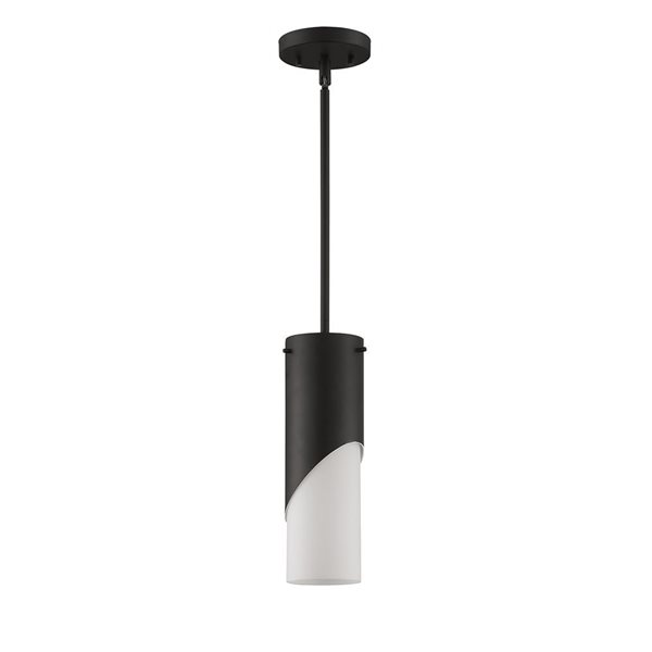 Kendal Lighting CALLISTO Black 1-Light Pendant