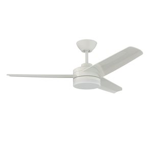 Kendal Lighting SIROCCO 44-in LED Ceiling Fan - White