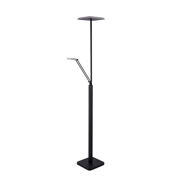 Kendal Lighting IBIZA Black LED Torchiere