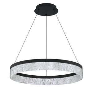 Kendal Lighting ARCTIC ICE Single Tier Ice LED Pendant