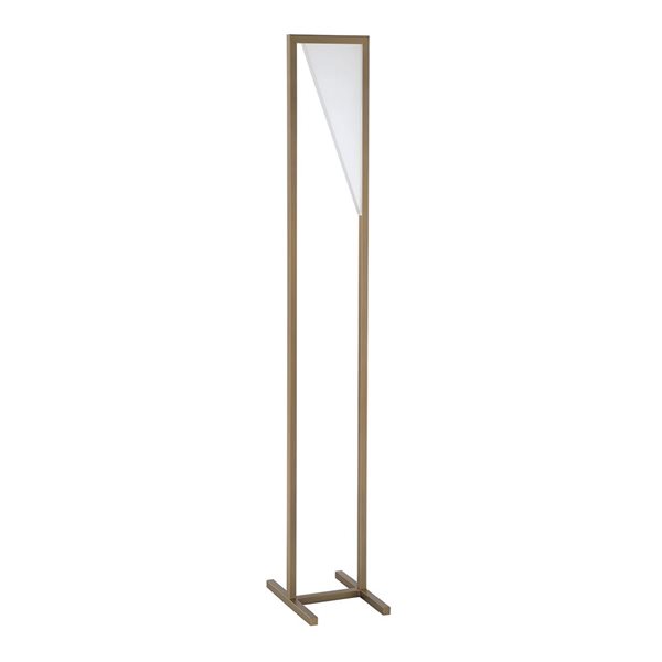 Kendal Lighting VOXX Oilcan Brass LED Floor Lamp