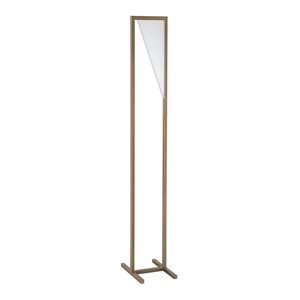 Kendal Lighting VOXX Oilcan Brass LED Floor Lamp