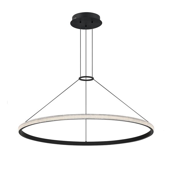 Kendal Lighting PRADO Black Single Tier LED Pendant