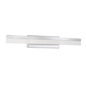 Kendal Lighting CERV 30-in Chrome LED Vanity Light