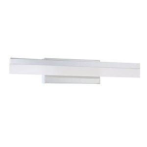 Kendal Lighting STRATE Chrome 24-in LED Vanity Light