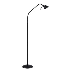 Lampe sur pied OSLO Kendal Lighting, noir