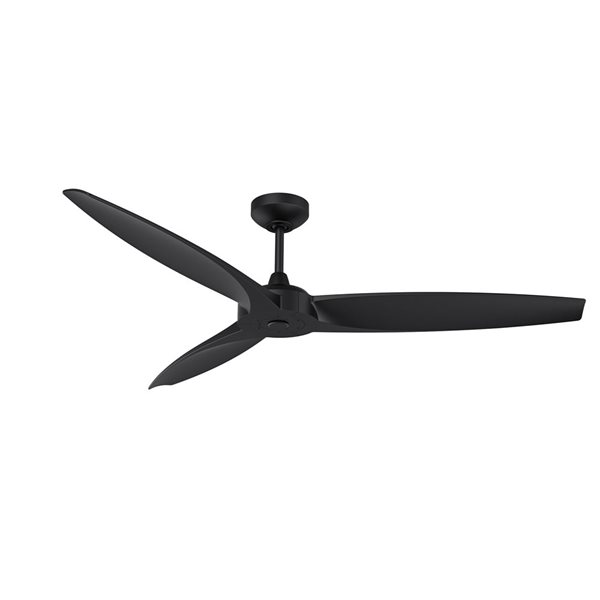 Kendal Lighting STELTRA 56-in Ceiling Fan - Matte Black