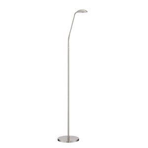 Kendal Lighting IONN Satin Nickel LED Floor Lamp