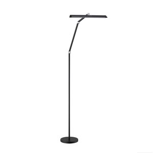 Kendal Lighting FLUX Black LED Floor Lamp