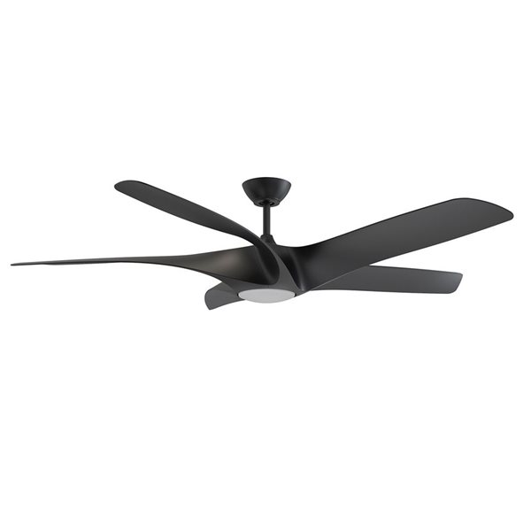 Kendal Lighting TITUS 60-in  LED Ceiling Fan - Black