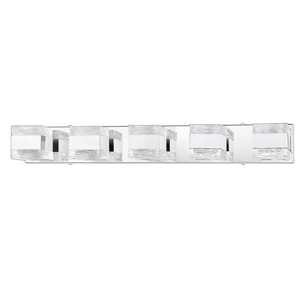 Kendal Lighting CUBIX Chrome 5-Light Vanity Light