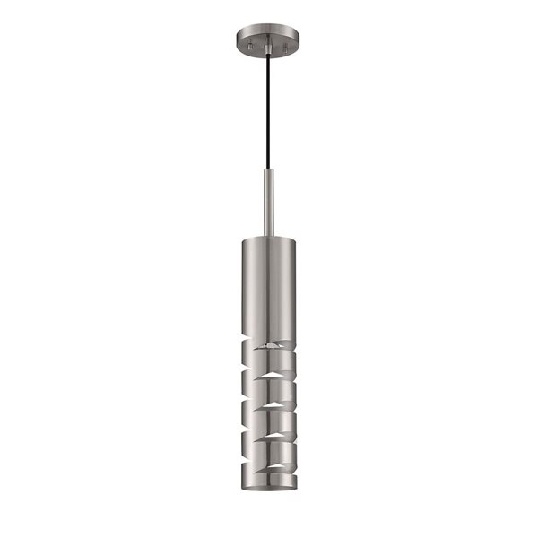 Kendal Lighting VALANTE Satin Nickel 1-Light Pendant