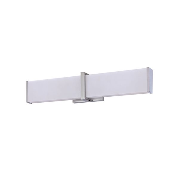 Kendal Lighting ANGLES 24-in Chrome LED Vanity Light