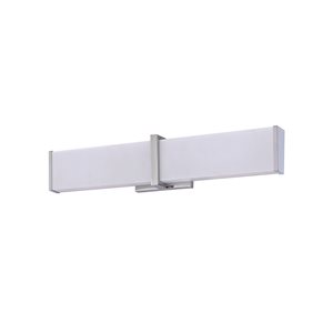 Kendal Lighting ANGLES 24-in Chrome LED Vanity Light