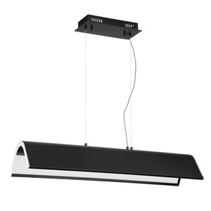 Kendal Lighting ULTIMOR Black 40 Watt Integrated LED Island Light