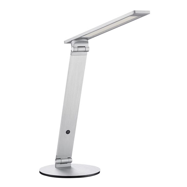 Lampe de bureau à DEL JEXX Kendal Lighting, aluminium brossé