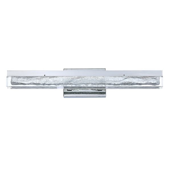 Kendal Lighting ICE AGE Chrome 24-in LED Vanity Light