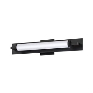 Kendal Lighting ENDURA 23-in Black LED Vanity Light