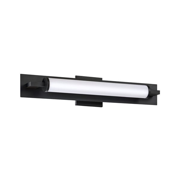 Kendal Lighting ENDURA 23-in Black LED Vanity Light