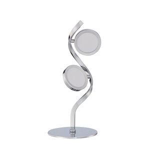 Lampe de table MILAN par Kendal Lighting chrome