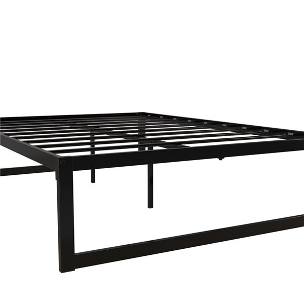 DHP Avey Black Metal Full-Size Platform Bed