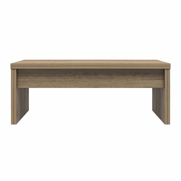 Mr. Kate Winston Rustic Oak Particleboard Lift Top Coffee Table