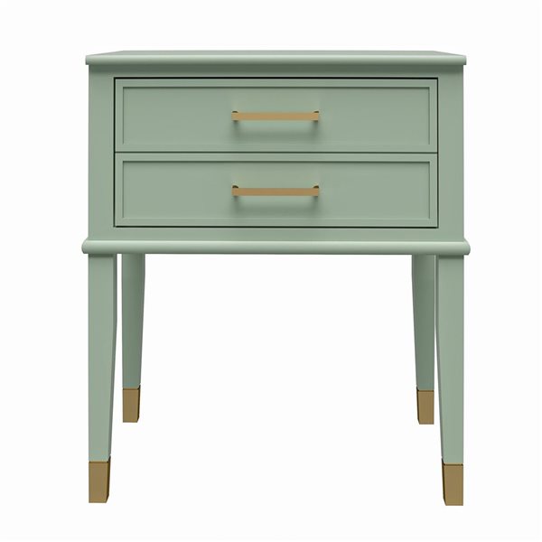 CosmoLiving by Cosmopolitan Westerleigh Pale Green End Table