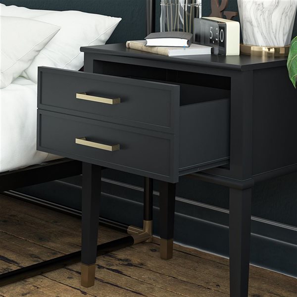 CosmoLiving by Cosmopolitan Westerleigh Black End Table