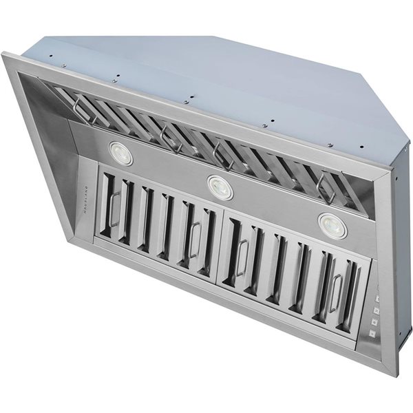 Hauslane 40-in 500 CFM Convertible Stainless Steel Under Cabinet Range Hoods Insert