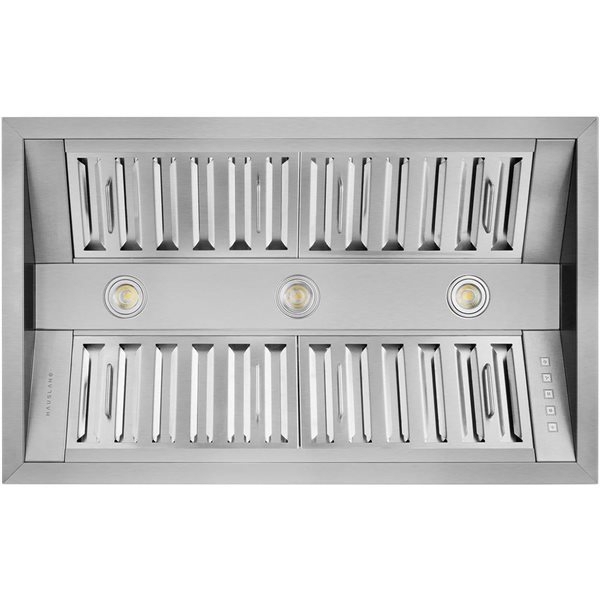 Hauslane 40-in 500 CFM Convertible Stainless Steel Under Cabinet Range Hoods Insert