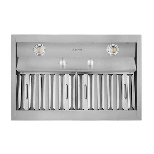 Hauslane 36-in 500 CFM Convertible Stainless Steel Under Cabinet Range Hoods Insert