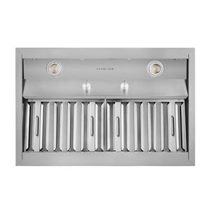 Hauslane 36-in 500 CFM Convertible Stainless Steel Under Cabinet Range Hoods Insert