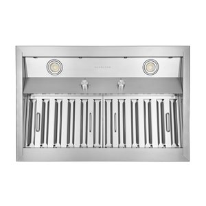 Hauslane 30-in 500 CFM Convertible Stainless Steel Under Cabinet Range Hoods Insert