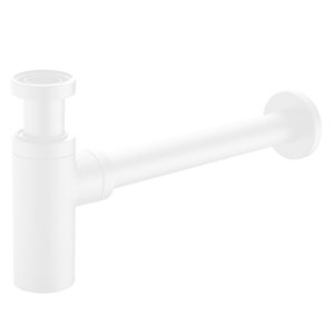 Siphon en P moderne Siphon d'Agua Canada blanc mat