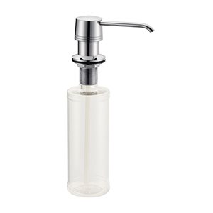 Agua Canada Milos Chrome Undermount Round Soap Dispenser