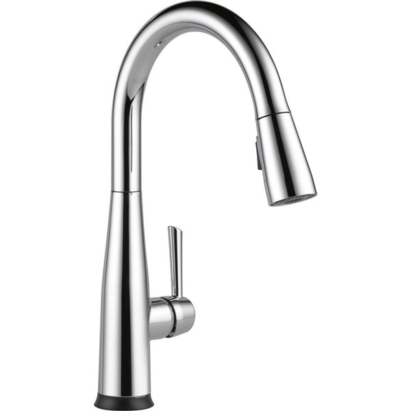 DELTA Essa Single Handle Pull-Down Kitchen Faucet with Touch20 - Polished Chrome