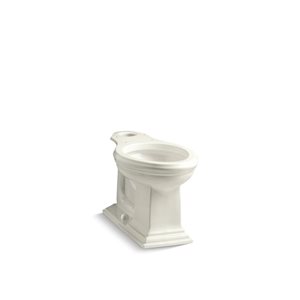 KOHLER Memoirs Comfort Height Elongated Toilet Bowl Only - Biscuit