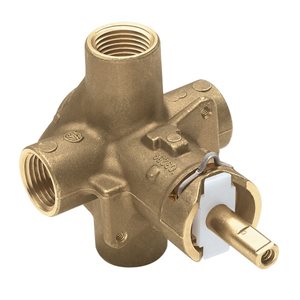 MOEN Brass Rough-In Posi-Temp Pressure-Balancing Cycling Tub and Shower Valve w/ 1/2-in IPS Connection