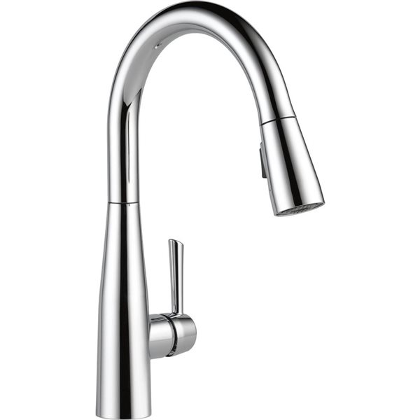 DELTA Essa Single Handle Pull-Down Kitchen Faucet - Polished Chrome