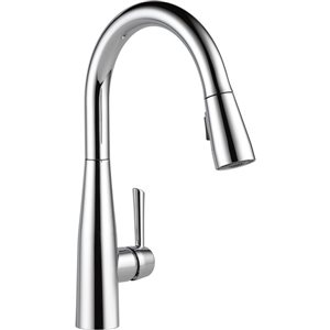 DELTA Essa Single Handle Pull-Down Kitchen Faucet - Polished Chrome